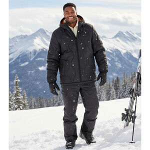 HFX Onion Quilt Water Resistant Jacket Men’s 2XL Hooded Outdoor Utility Gorpcore